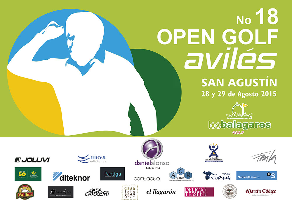 Joluvi sponsors the 18º Open Golf Avilés