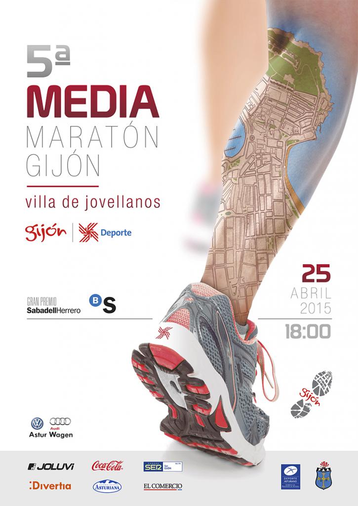 Joluvi estará en la 5ª Media Maratón de Gijón